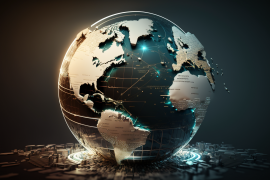 La globalización se refiere al proceso de interconexión entre países, culturas y economías en todo el mundo.